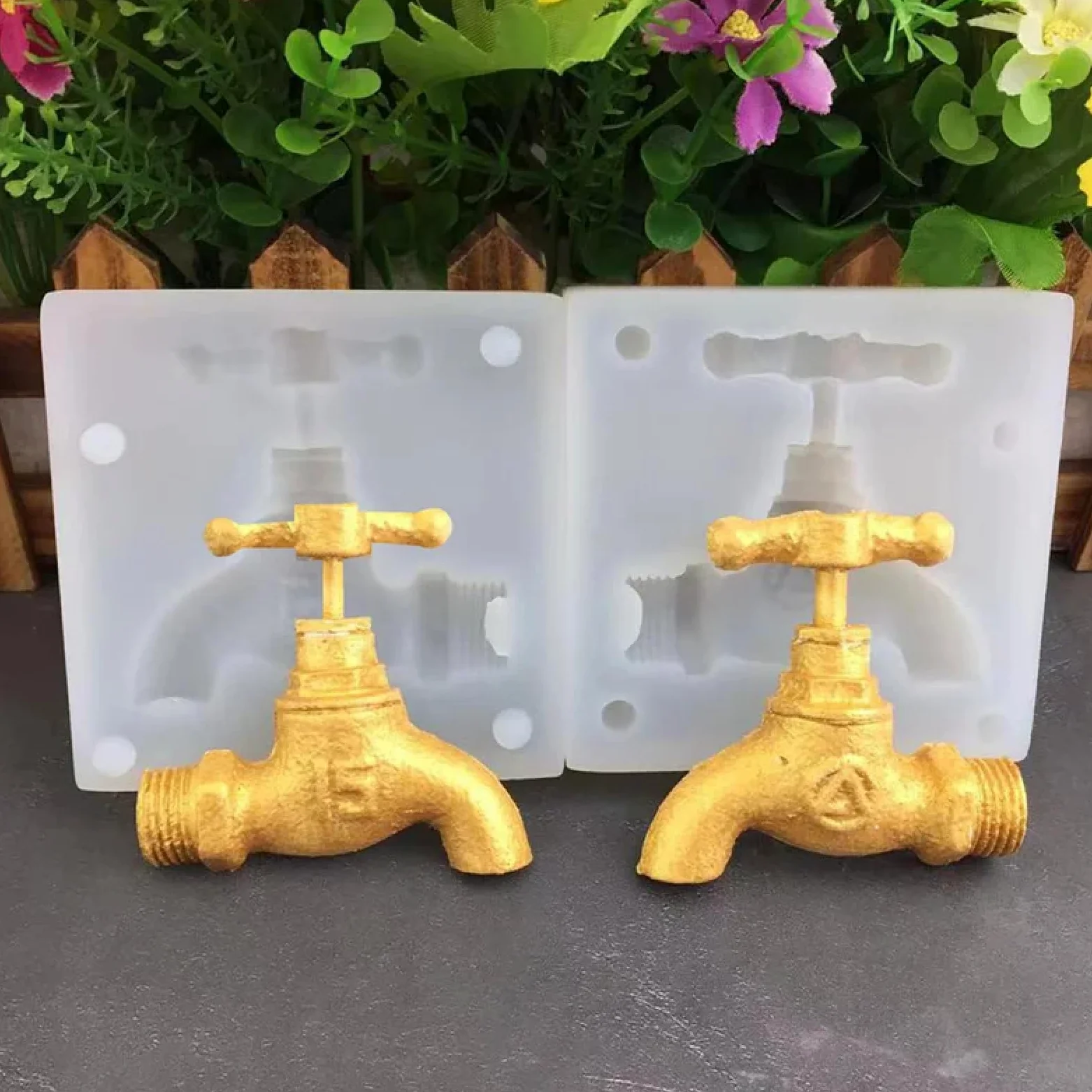 Molde de silicona para hacer fondant, 8,8 x 8,8 cm, molde de silicona 3D, para decoración de pasteles, chocolate, caramelos, herramientas para hornear, moldes de resina para fondant, accesorios