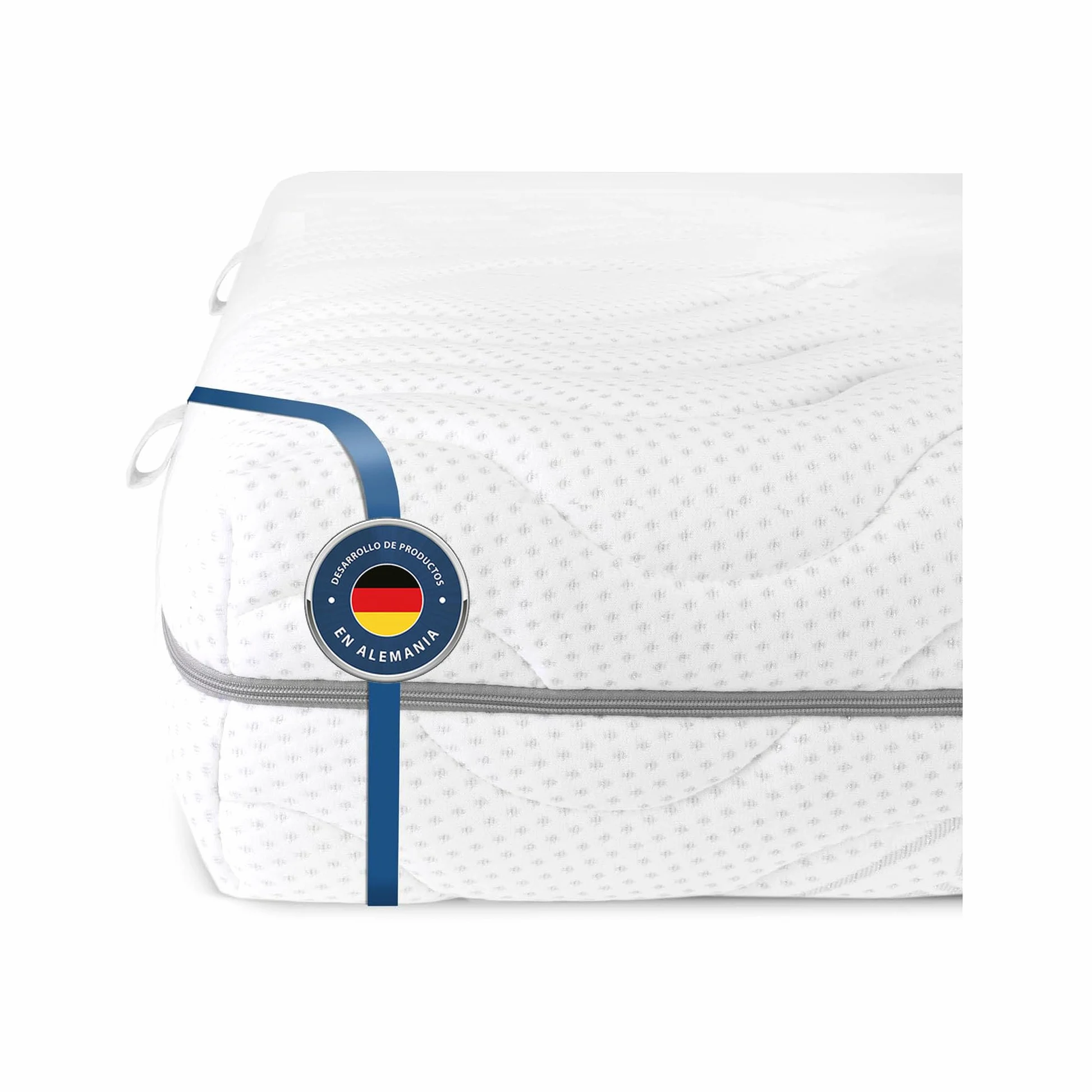 BMM Colchón 90x200 cm Comfort 19, Nivel de firmeza H4 Extra Firme, colchón de Espuma de Alta Densidad, colchón ergonómico de 7 Zonas, Altura 19 cm. | Colchón de espuma fría premium con funda KSCell®, SilverCare y banda climática para una comodidad fresca