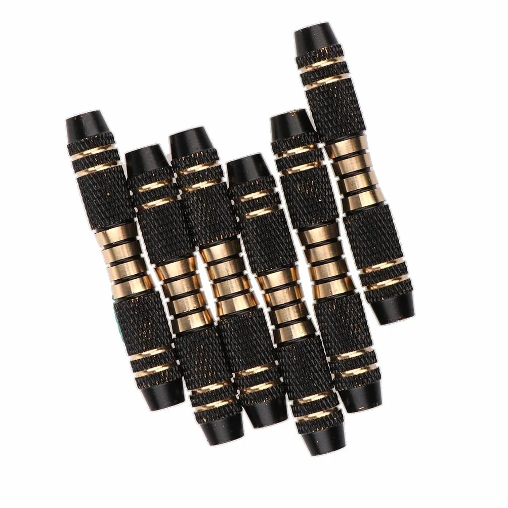 6pcs 16 Gramos Ejes de Dardos Barriles Cobre Reemplazo Negro