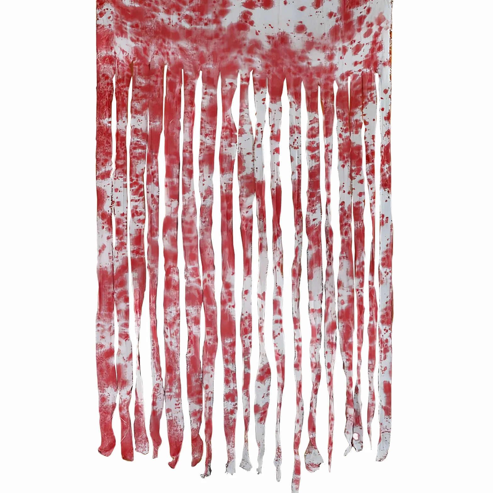 GWAWG Cortina de puerta de Halloween con estampados sangrientos, 39 x 65 pulgadas, tela espeluznante y sangrienta, accesorios de decoración de puerta de casa embrujada para entrada de fiesta de