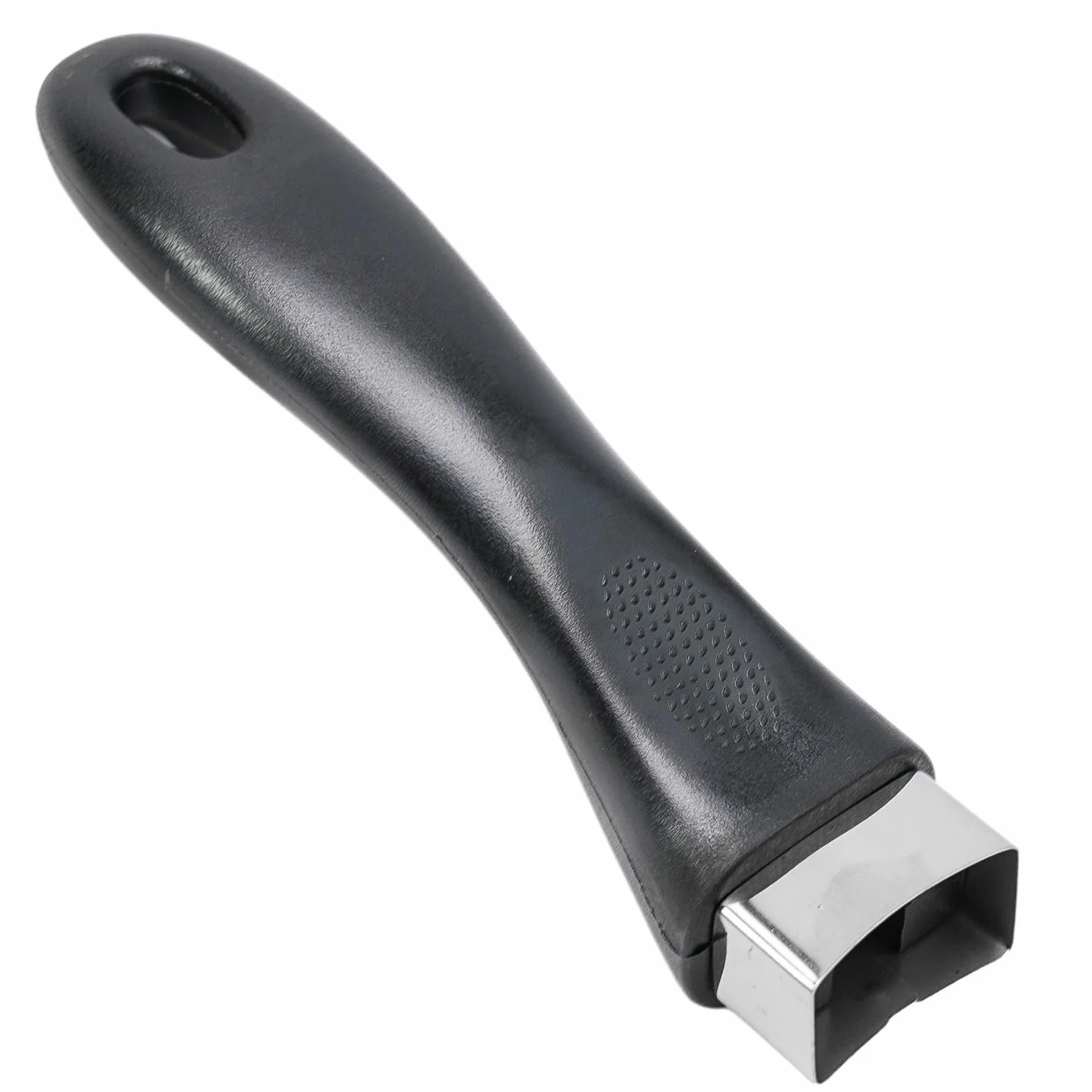 Mango de repuesto para ollas de baquelita para asas laterales en sartenes y cacerolas, hecho para uso en utensilios de cocina (negro)