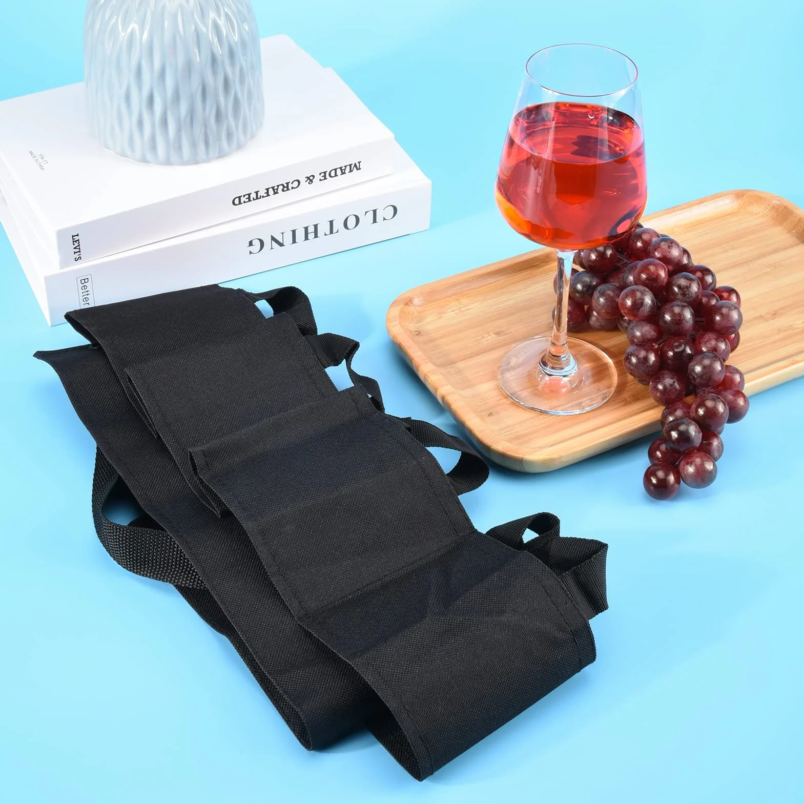 Cinturón de cerveza portátil para 6 bebidas camping senderismo exterior fiesta