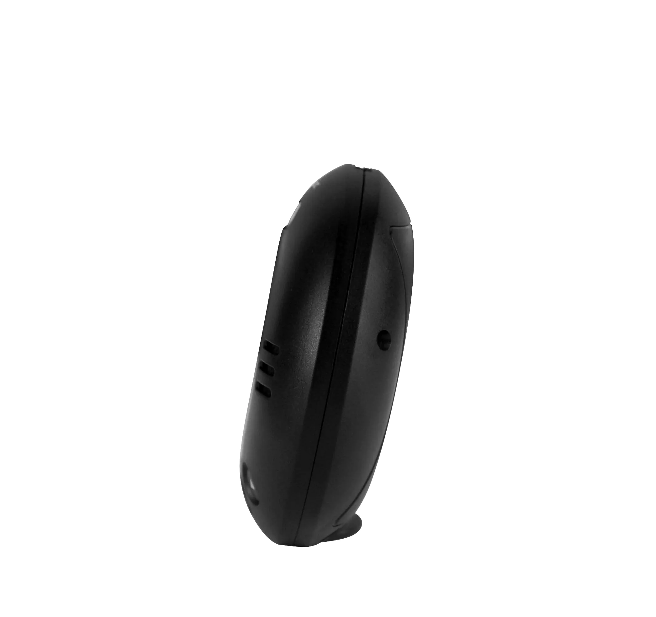 Geemarc WAKE 'N' SHAKE Voyager - Reloj Despertador de Viaje con Potente Alarma de 75dB, Luz Intermitente y Vibrador Incorporado para Personas que Duermen Profundamente - Funciona con Pilas – Blanco