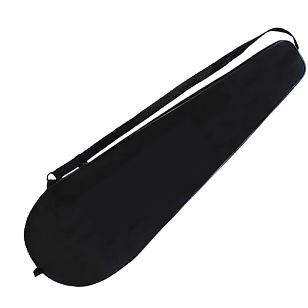 Mochila de bádminton impermeable 70x22x2.5 cm negra 2 raquetas