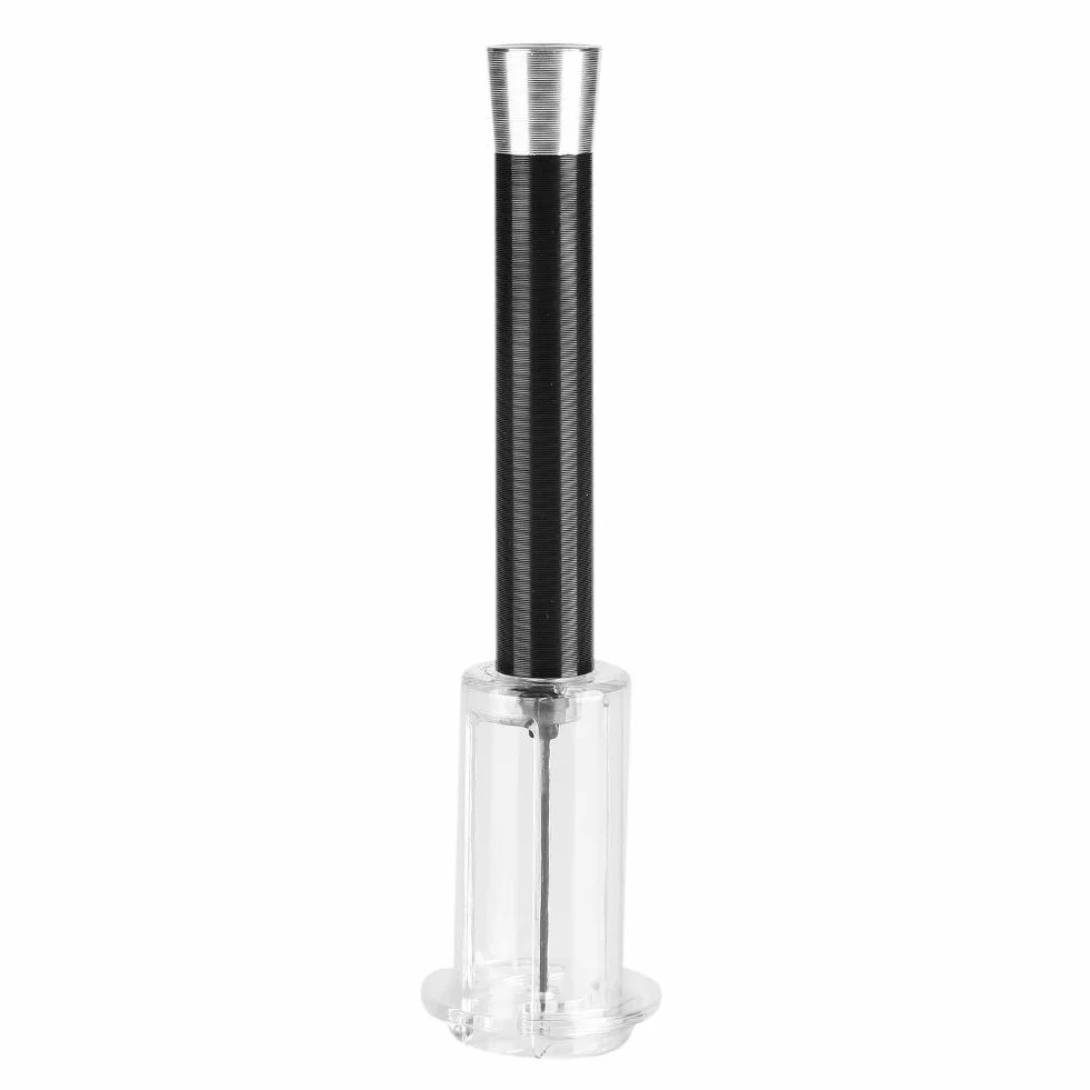 Bomba de Presión de Aire de Vino Corcho Abrebotellas de Vino Sacacorchos de Acero Inoxidable[Negro]