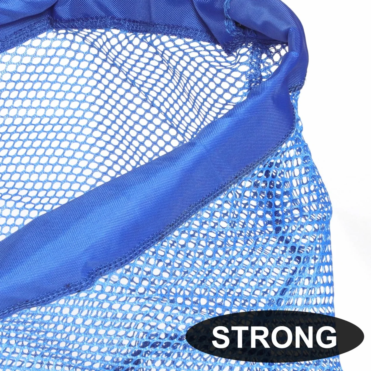 Ciieeo Recogedor de Balones de Ping Pong Portátil Mango Telescópico, Red Plegable Azul para Tenis de Mesa