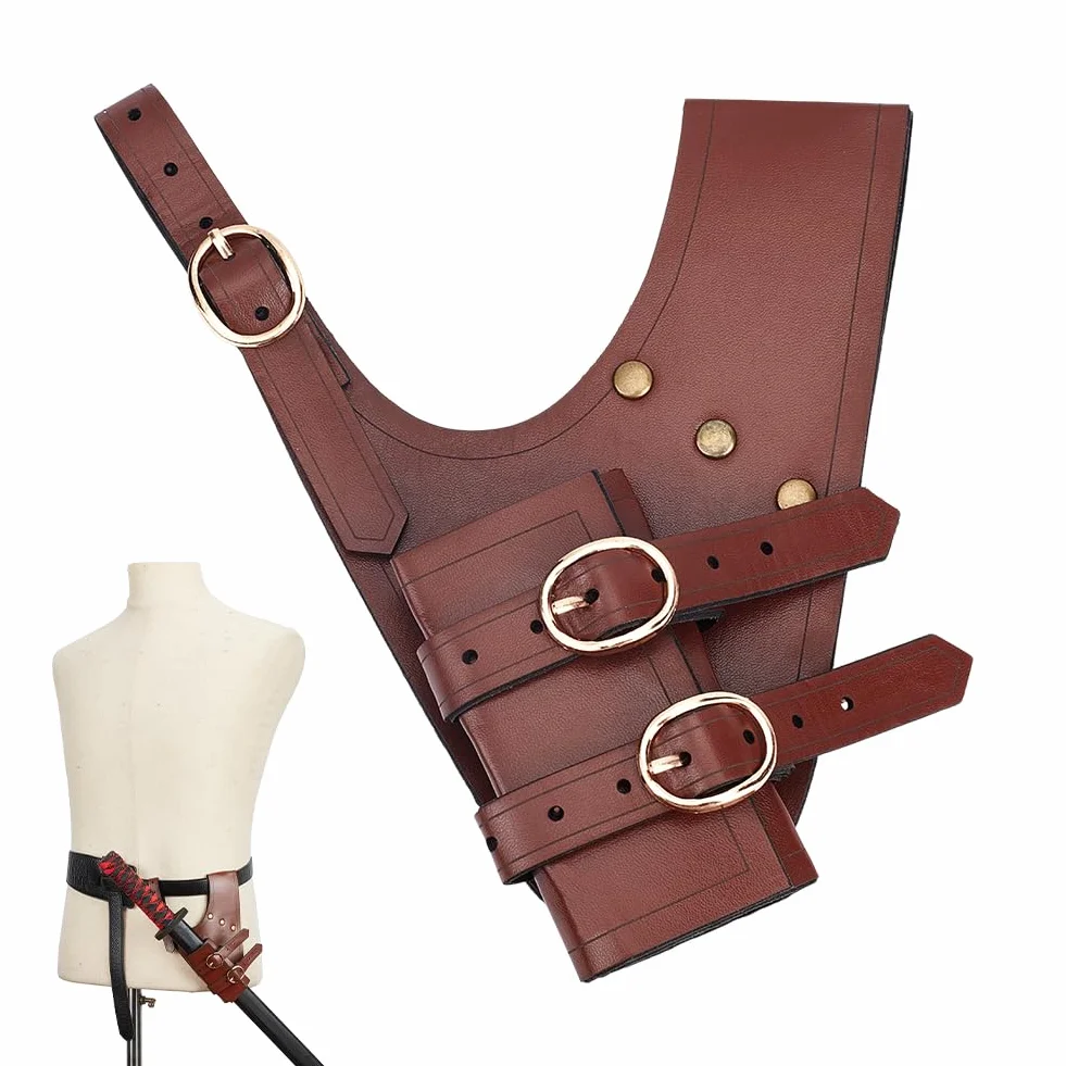 Funda de Cuero para Espada Medieval Saddle Brown NBEADS