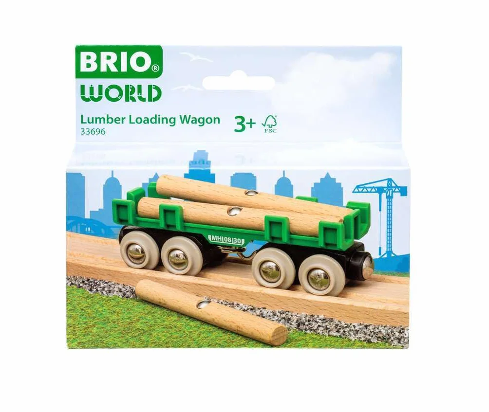BRIO - Vagón Porta Troncos (33696)
