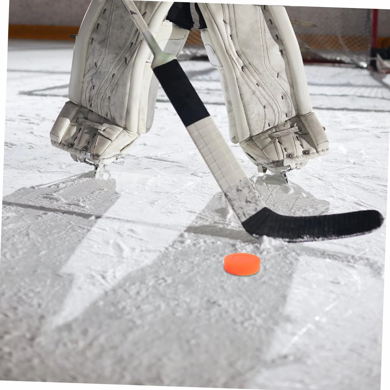 Kisangel 4 Piezas Discos de Hockey sobre Hielo Accesorios Pelota de Yoga Práctica Niño