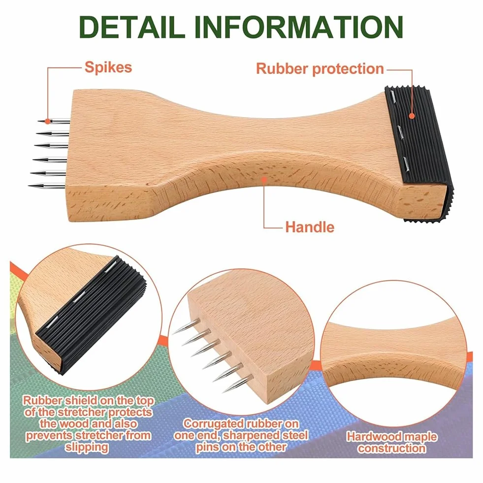 Extractor de cinchas herramienta de tapicería estiramiento