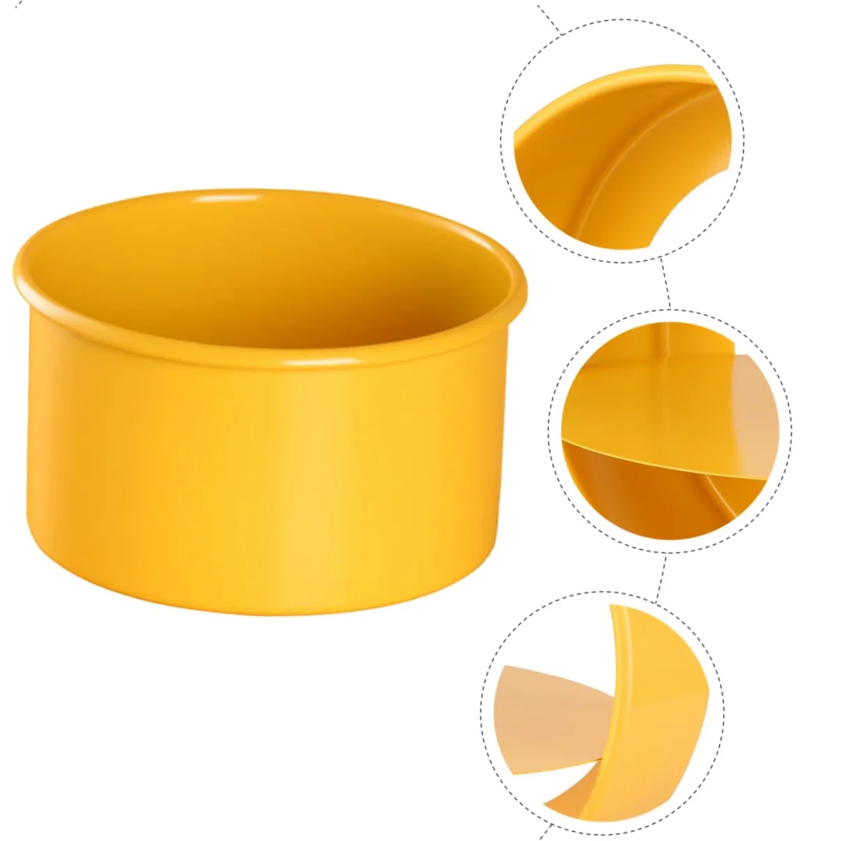 Molde Desmoldable para Tartas Antiadherente de Bandeja para Horno Redonda para Repostería Casera y Postres Molde Práctico y Ligero para Cocina Doméstica