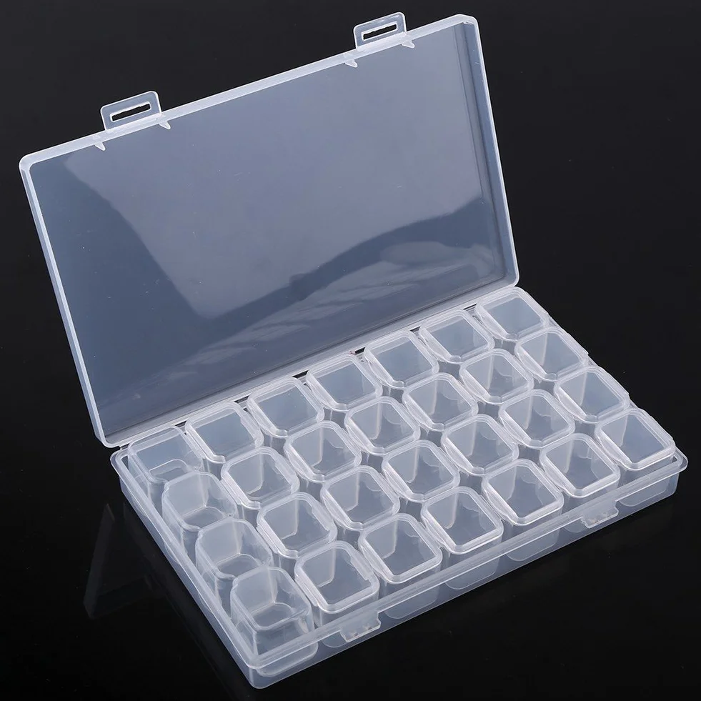 Organizador de píldoras con compartimentos grandes, recipiente de viaje portátil para recordatorio de medicamentos, caja de prescripción con 28 compartimentos, caja para vitaminas y aceites