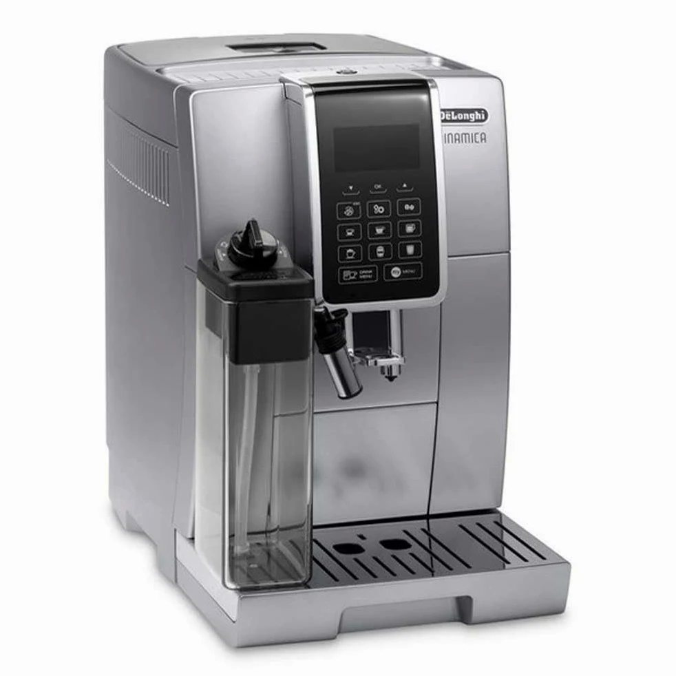 DeLonghi ECAM 350.75.S Cafetera (Independiente, Máquina de café en cápsulas, 1,8 L, Molinillo integrado, 1450 W, Plata)