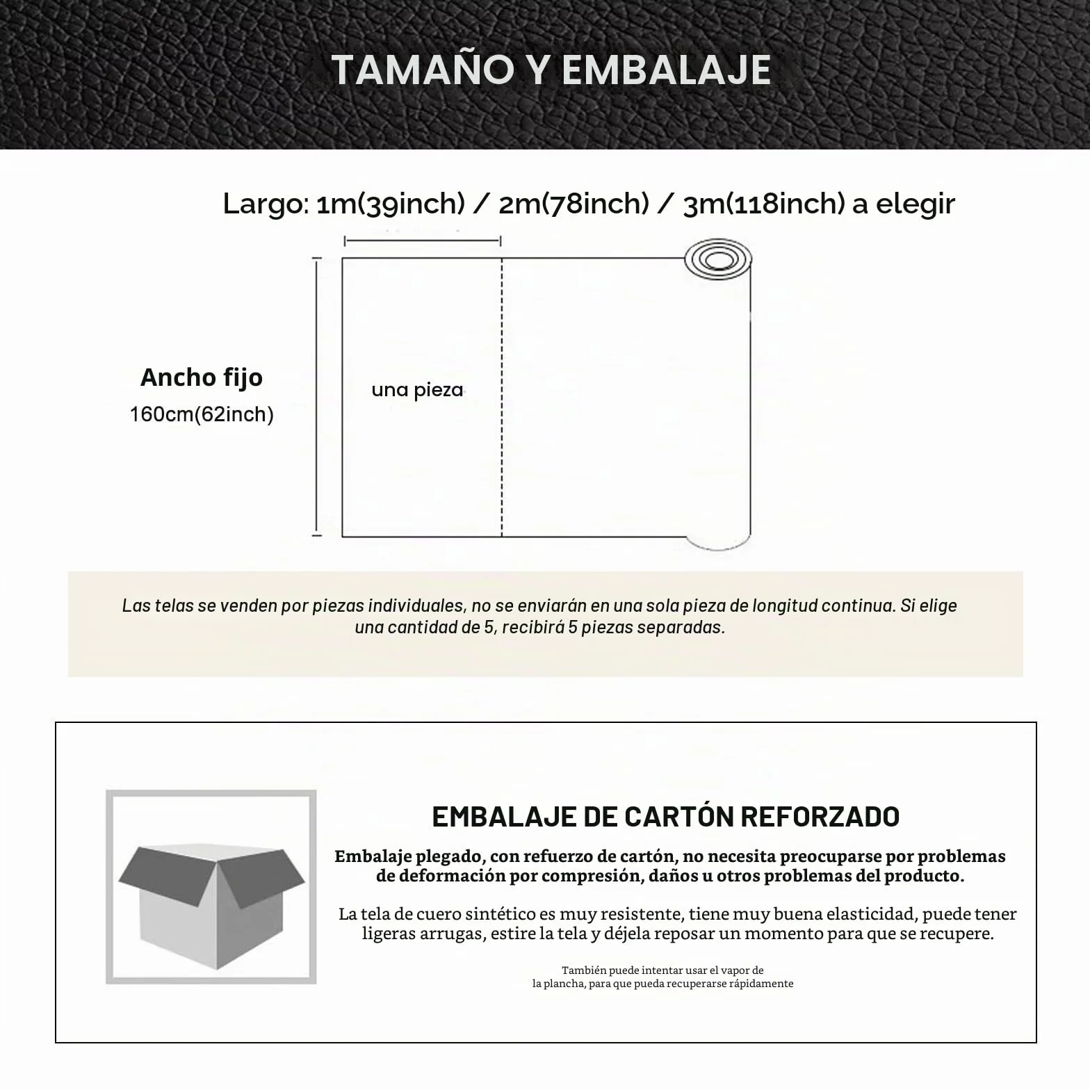 160cm de Ancho Tela de Polipiel Para Tapizar con Patrón Litch Piel Sintética Para Manualidades de Bricolaje, Muebles, Sofás, Sillas, Bolsos, Asientos(Size:160x300cm,Color:blanco)
