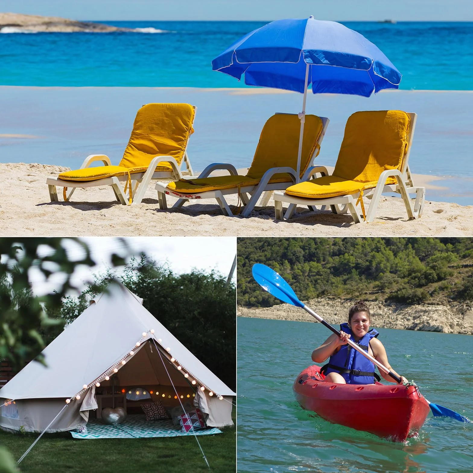 QUARKZMAN 30Pcs Clip de Resorte de Botón Único para Remo de Kayak 8x10x42mm Acero 65Mn en Forma de V