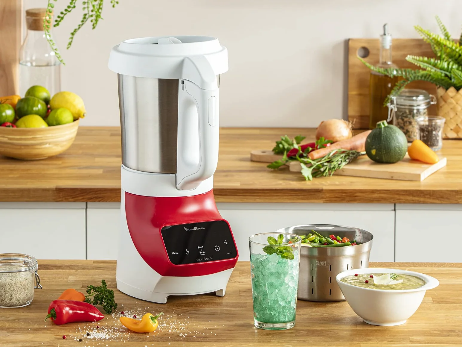 Licuadora Moulinex LM924500 Rojo Rojo/Blanco 2 L