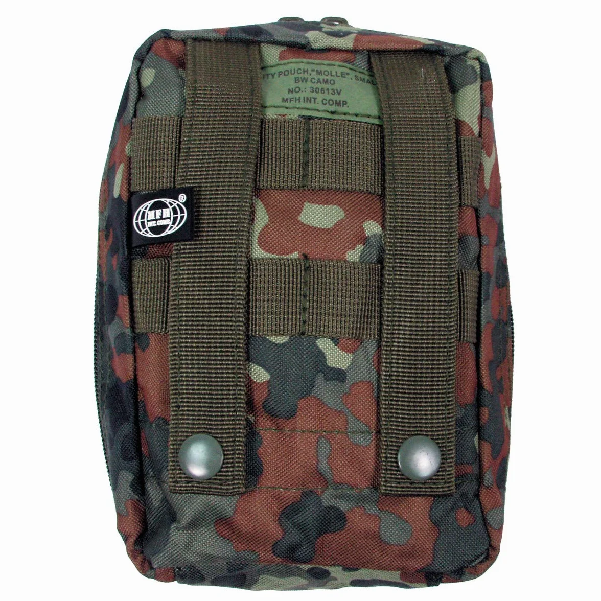 MFH Primeros Auxilios Médicos Kit Bolsa MOLLE Flecktarn