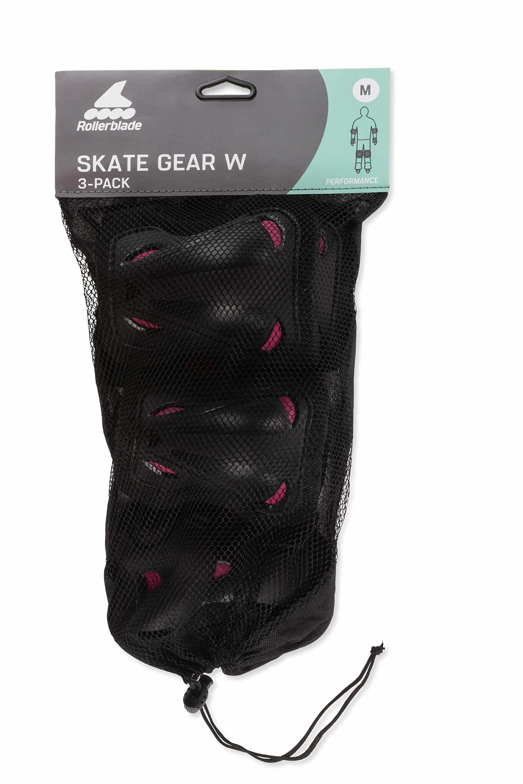 Rollerblade Protecciones Skate Gear W 3 Pack, Mujer