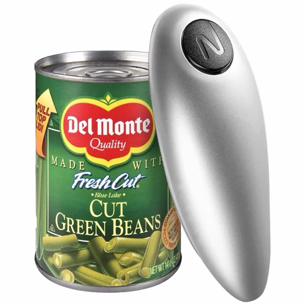 Abrelatas Eléctricas - Abrelatas de Conservas y Abrelatas Automáticas, Ideal para latas y frascos, Perfecto para la cocina