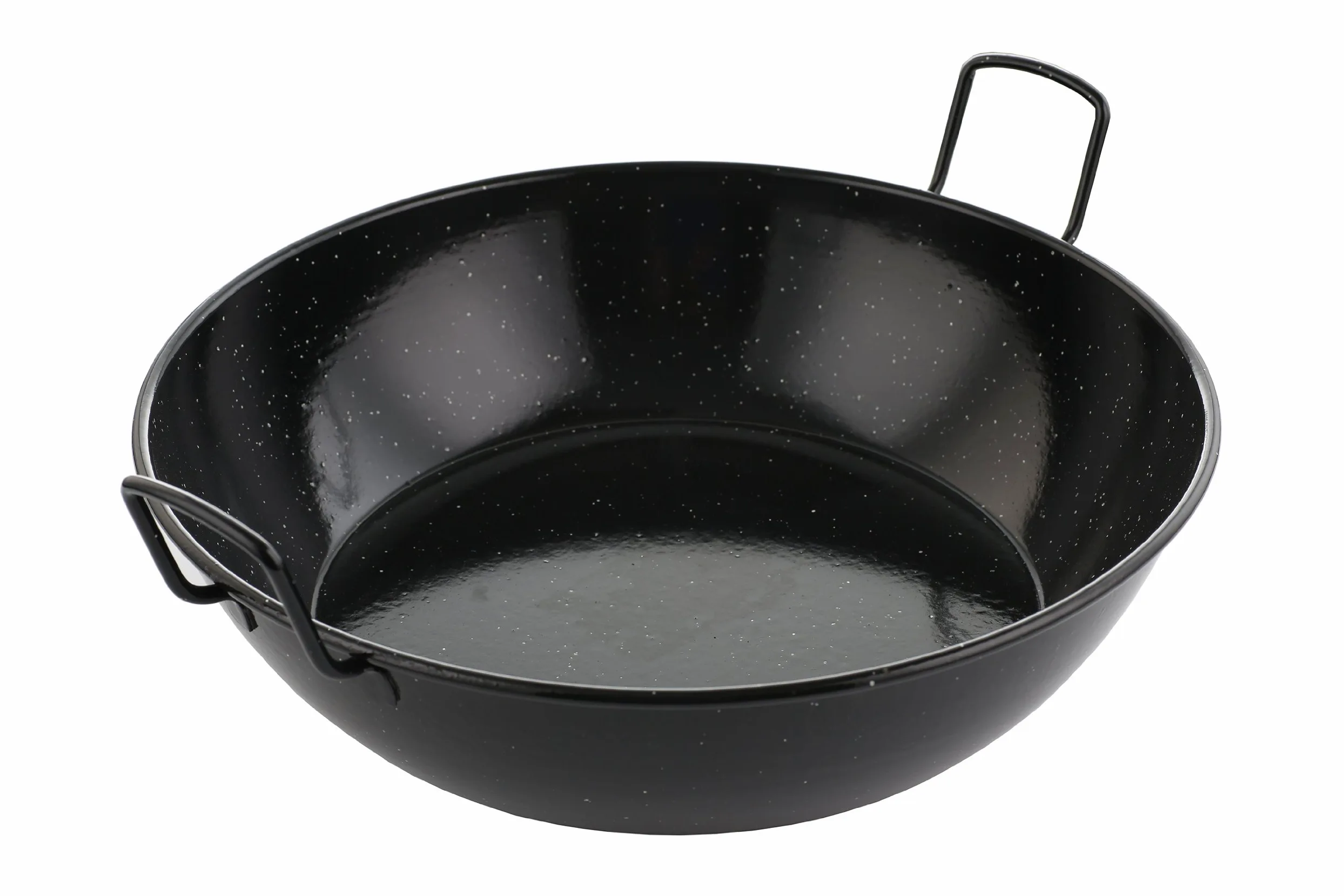 SARTEN HONDA ESMALTADA CON ASAS DIAM 40 CM