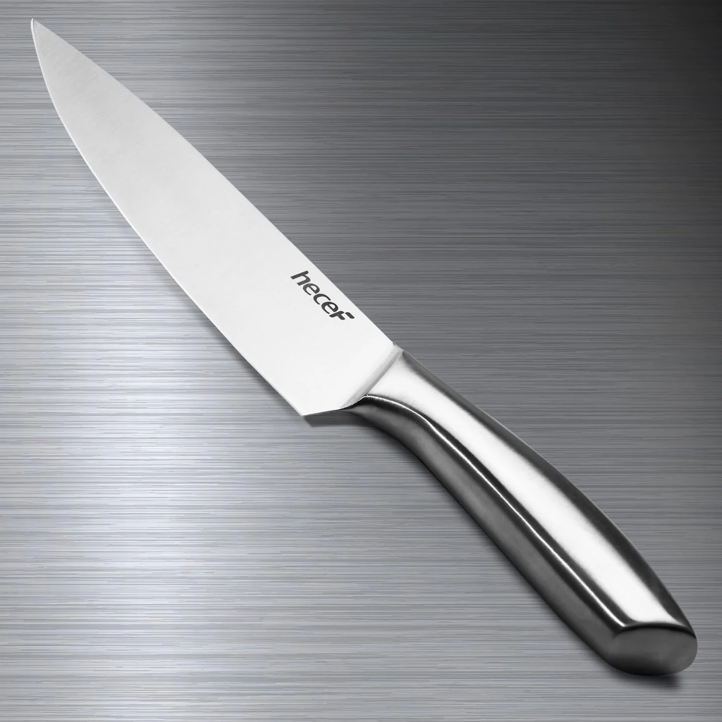 Juego de Cuchillos de Cocina Profesional 5 Piezas, Acero Inoxidable con Fundas