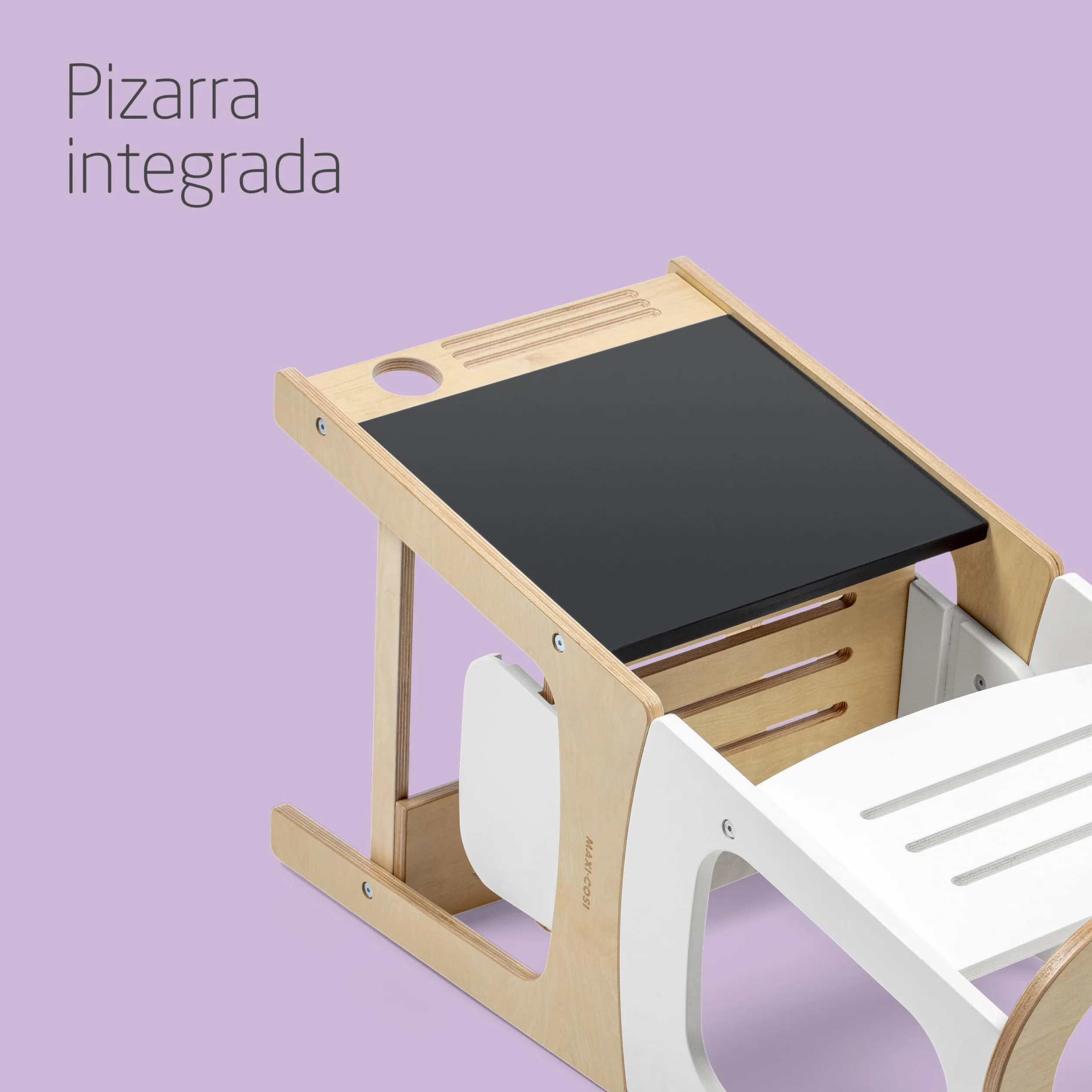 Maxi-Cosi Toucan 3 en 1 Torre Aprendizaje Madera Montessori 1,5-99 Años 10-150kg 3 Alturas FSC 100% Madera Certificada