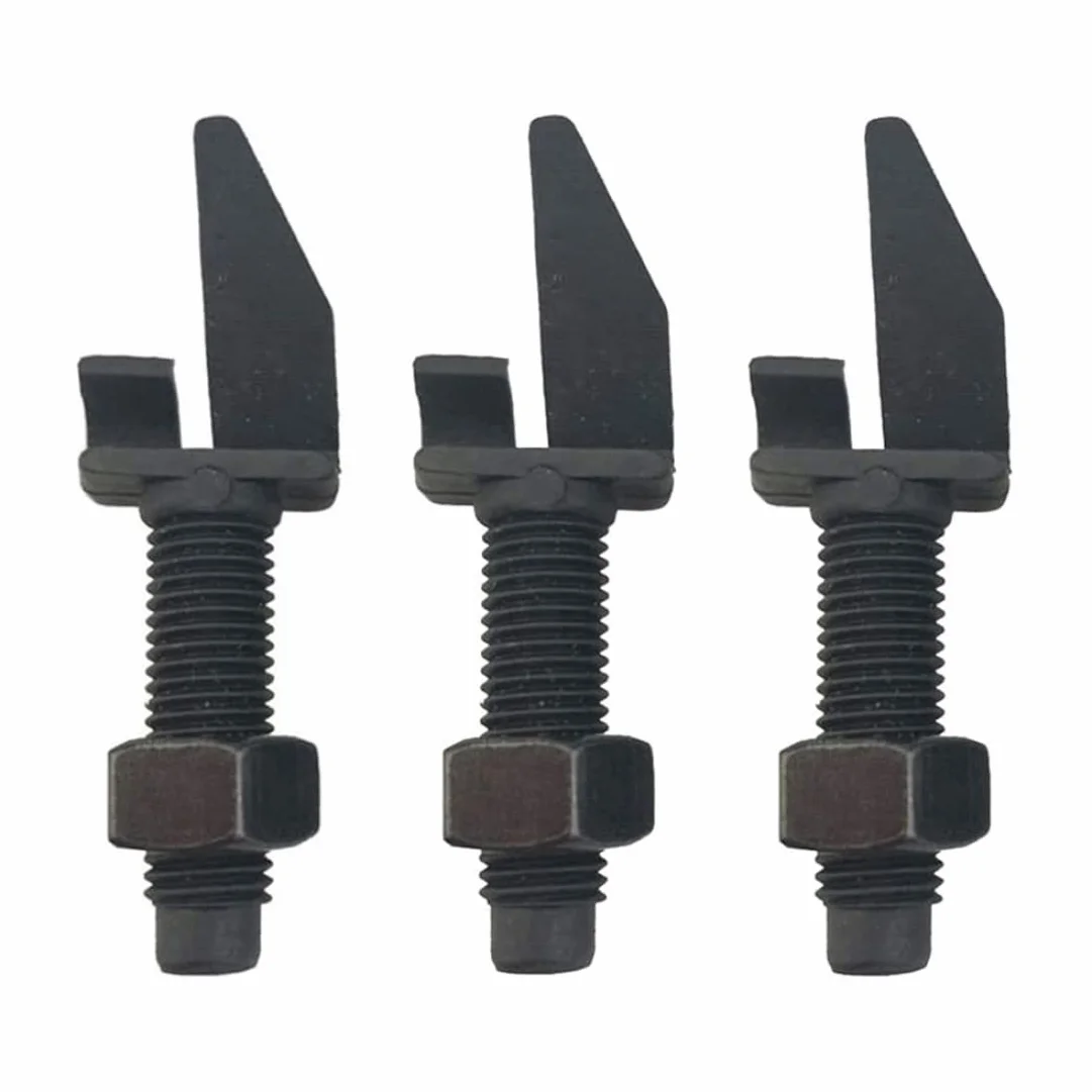 Reposaflechas Reposabrazos Accesorio de tiro con arco de nailon para arco recurvo Negro 3PCS