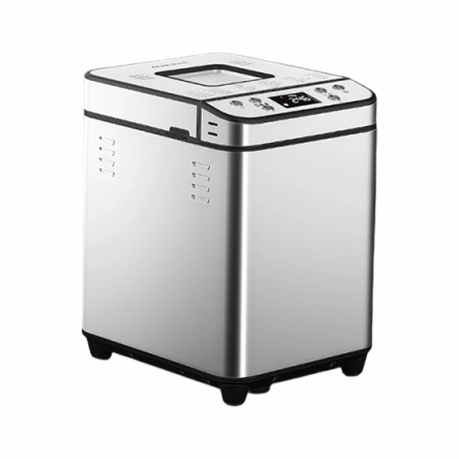 Tnfeeon Máquinas de Pan Capacidad de 2 Libras 700 W Máquina de Pan Antiadherente de Doble Calentamiento con Temporizador de Retardo de 15 Horas Bajo Ruido para Hacer Pasteles Máquina Automática 25