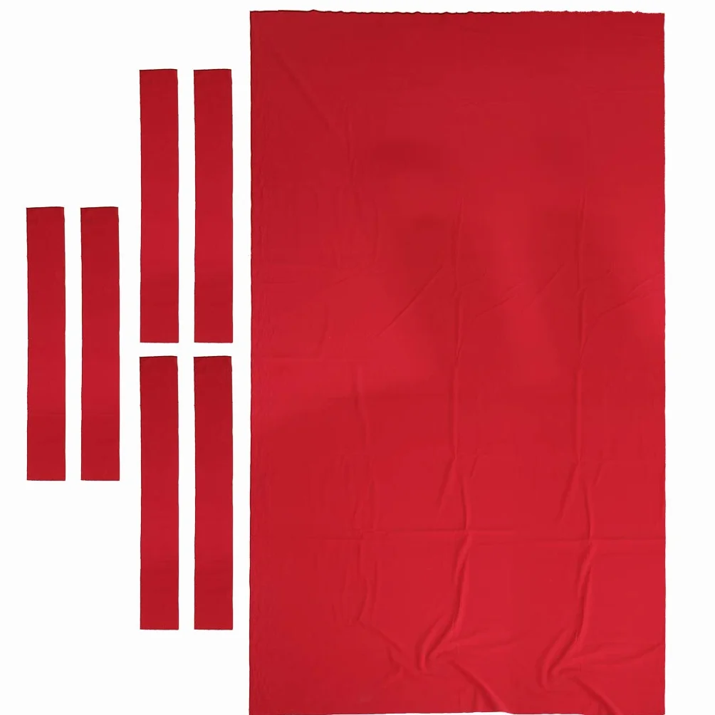Cubierta de Nylon para Mesa de Billar Rojo 2.8x1.5m