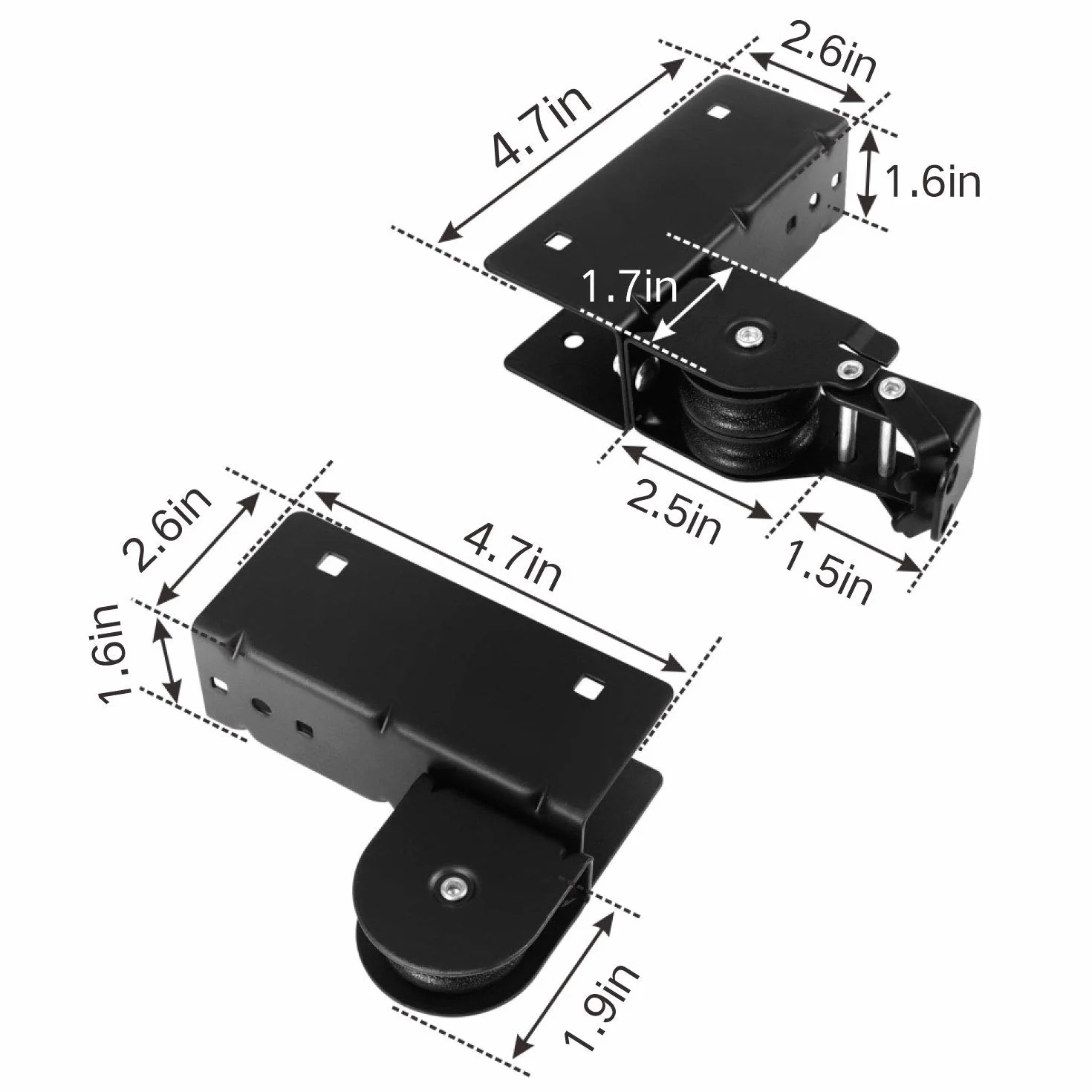 Sistema de polea de almacenamiento de techo para kayak, soporte de techo, capacidad de 100 libras