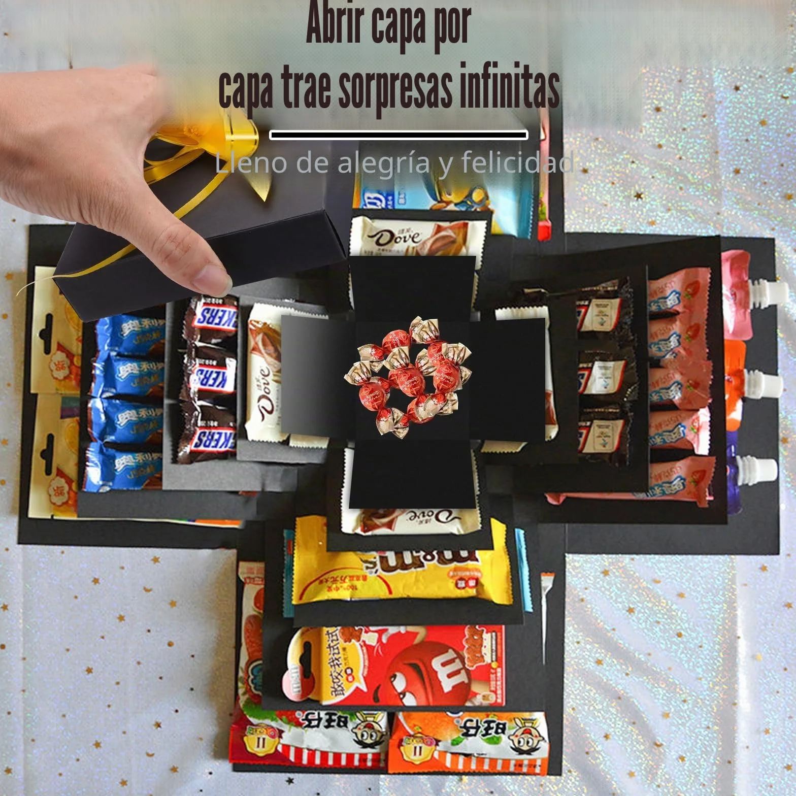 Explosion Box, Caja De Regalo Explosiva, Caja Sorpresa Cumpleaños, Caja Sorpresa De Regalo, Cajaa Fotos, Explosiva Regalo Sorpresa, para Navidad Cumpleaños Aniversario