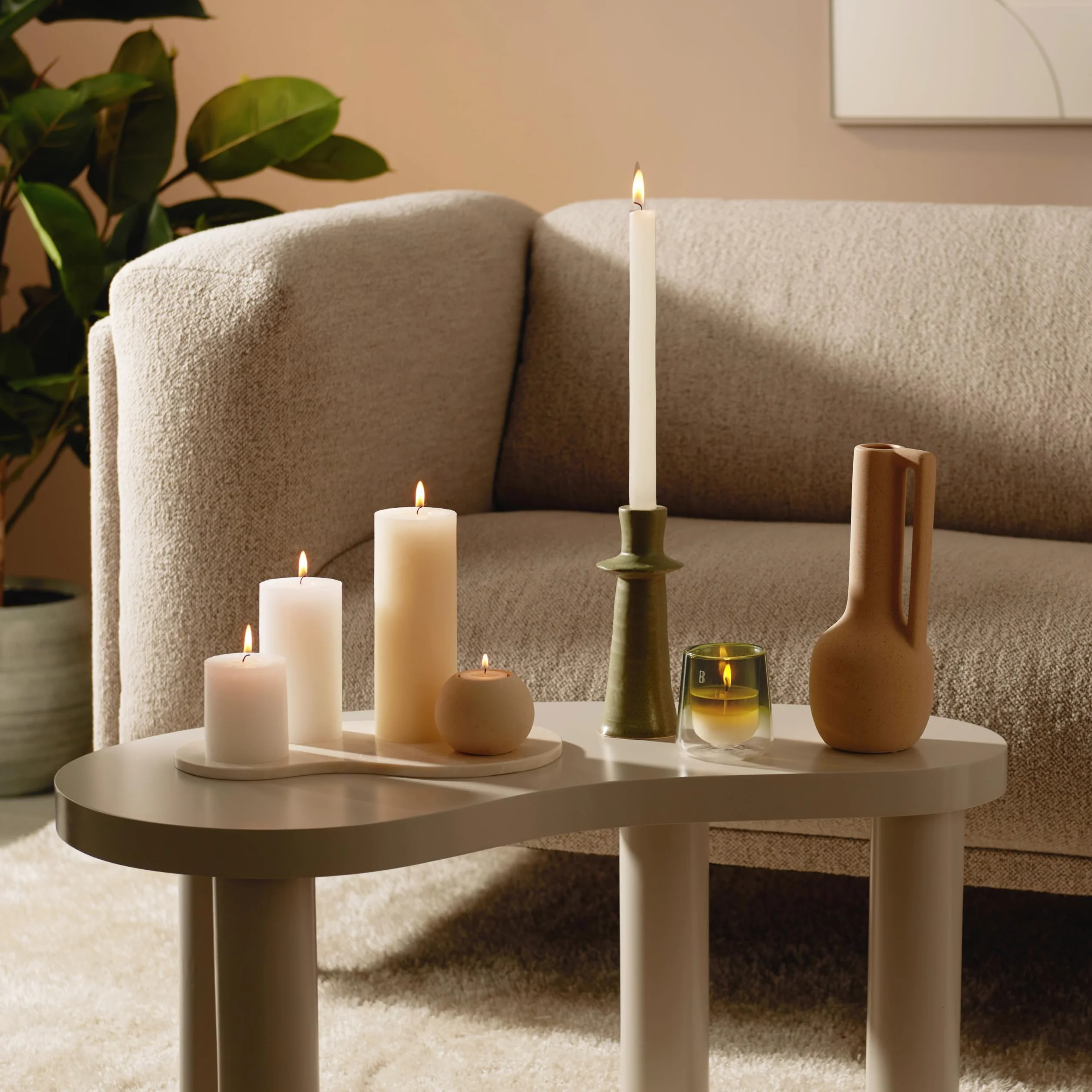 BOLSIUS - Casa rústica - Cónico - Velas de cena - Perla suave-27 cm - Caja 16 - Antigoteo - Velas sin aroma