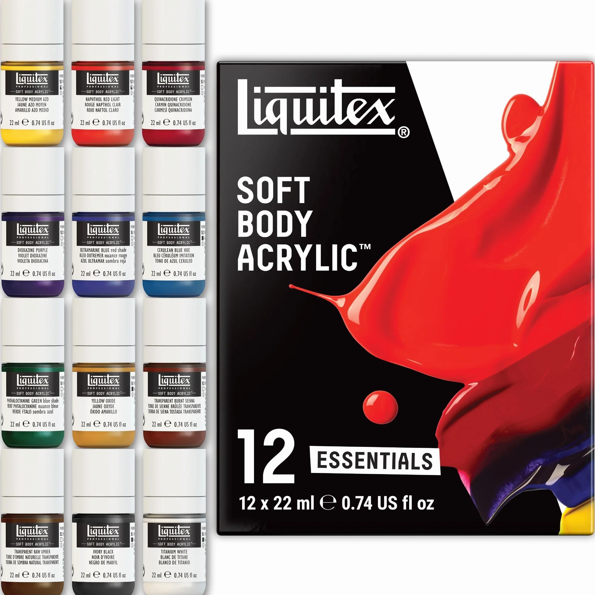 LQX PRO SOFT BODY 12X22ML SET - ESENCIALES