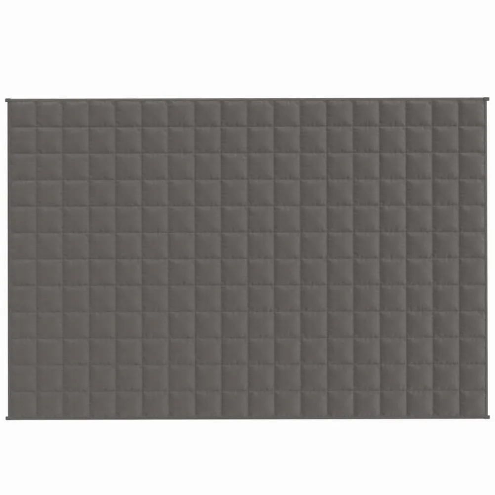 INLIFE Manta ponderada gris 120 x 180 cm 5 kg tejido casa y jardín, ropa (5,38 kg)