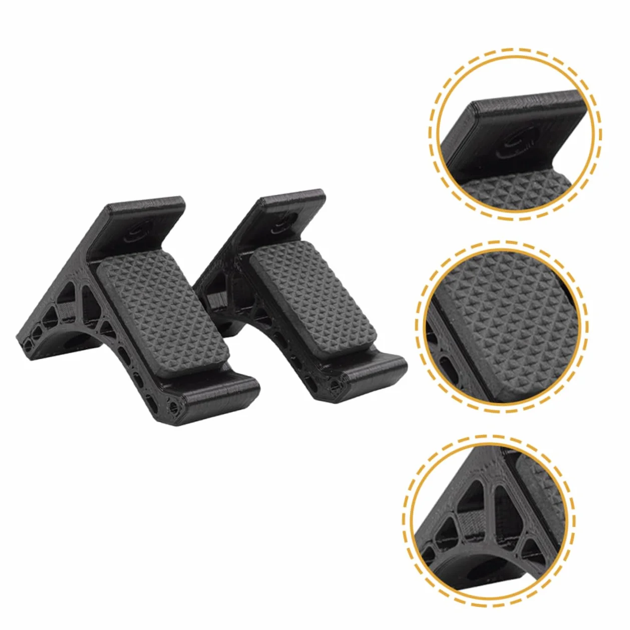 VANZACK Soporte de Arco y Flecha Autoadhesivo Estante de Pared para Almacenamiento Exhibicion