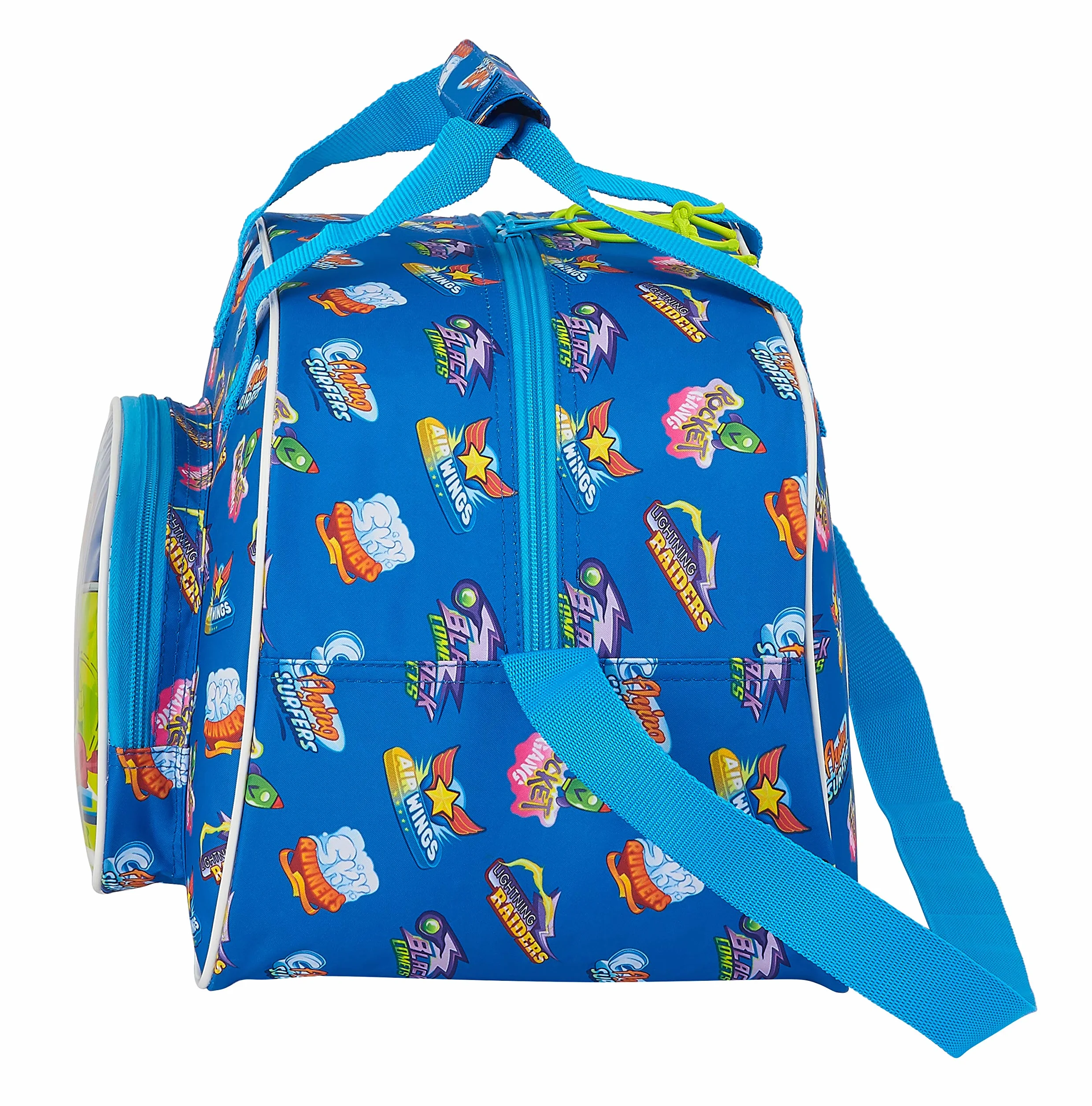 Safta Superzings Bolsa De Deporte Unisex Niños Azul 400x230x240 Mm