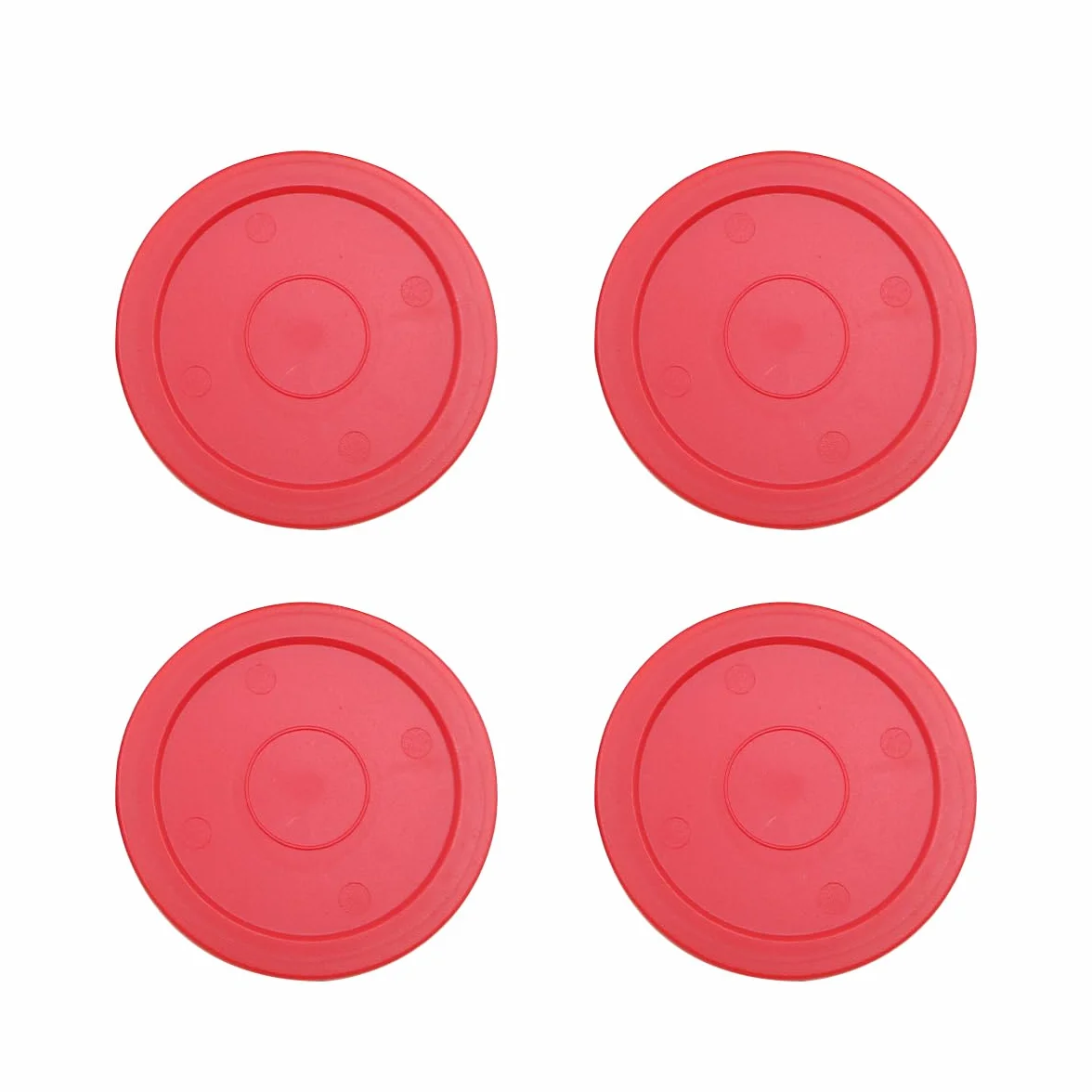 Juego de 4 discos de hockey de aire 64 mm para mesa de juego