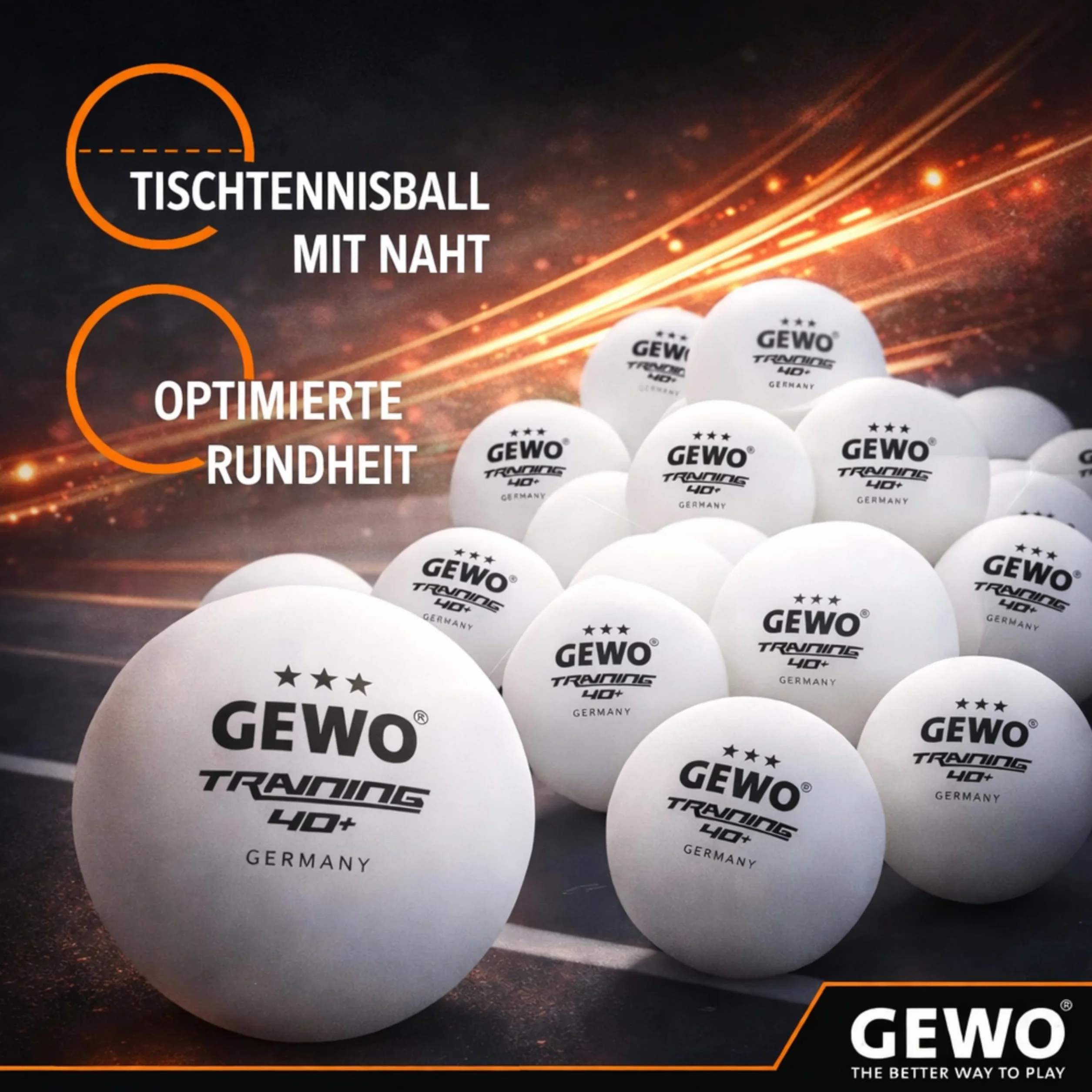GEWO Training Ball 40+ 24