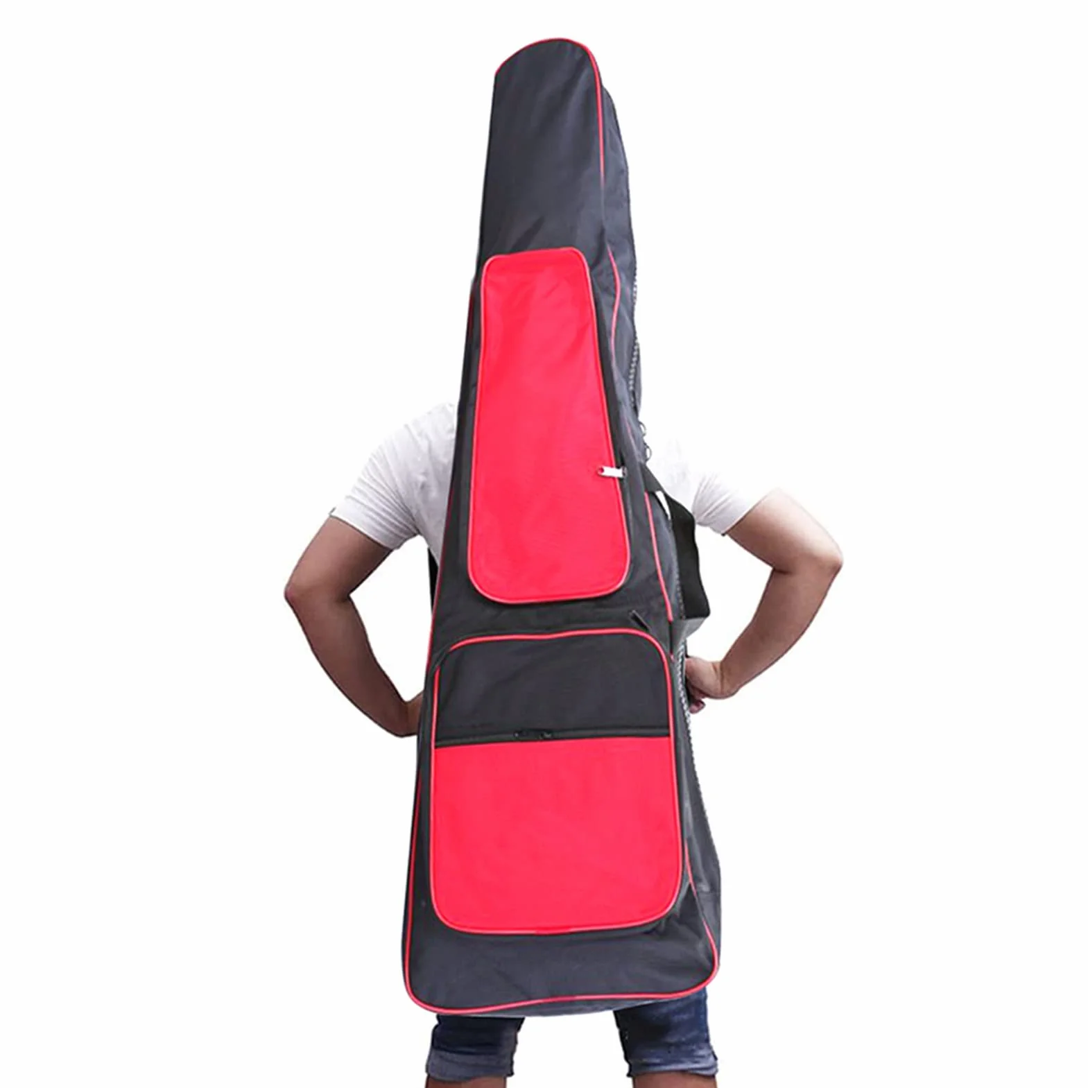 Bolsa de esgrima de 1680D Oxford impermeable doble bolsillo para espada