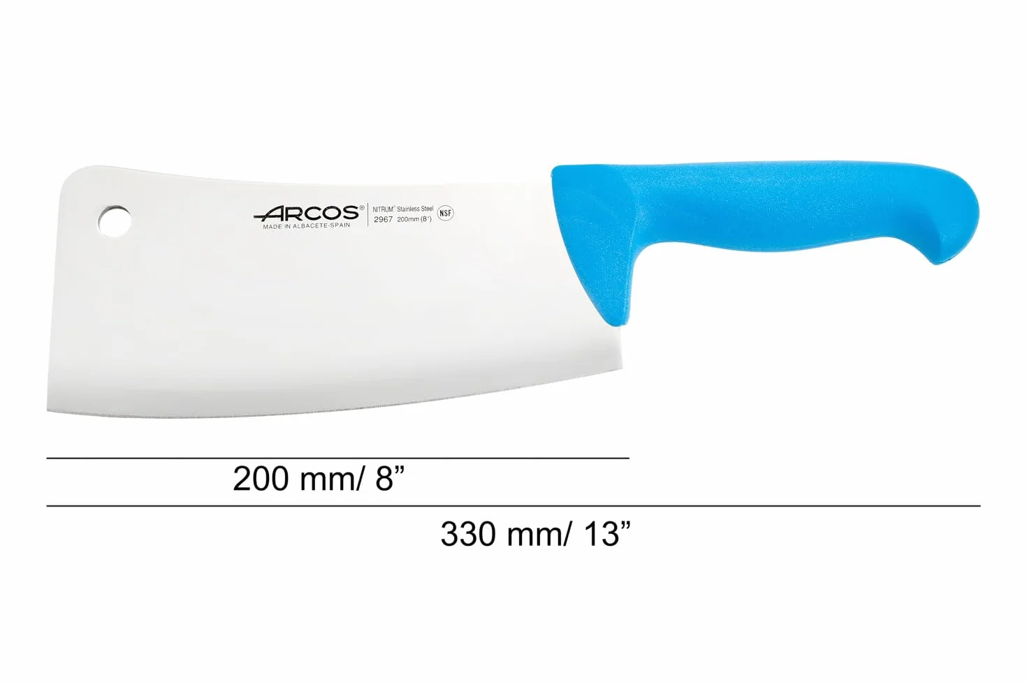 Arcos Cuchillo Carnicero y Deshuesador 8" Acero Inoxidable Mango Polipropileno Serie 2900