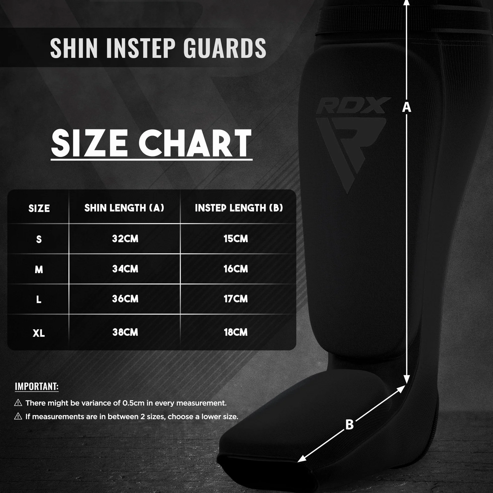 RDX Espinilleras Kick Boxing Muay Thai Protección Pads SATRA MMA Shin Guardia Sparring Boxeo BJJ Kárate Entrenamiento