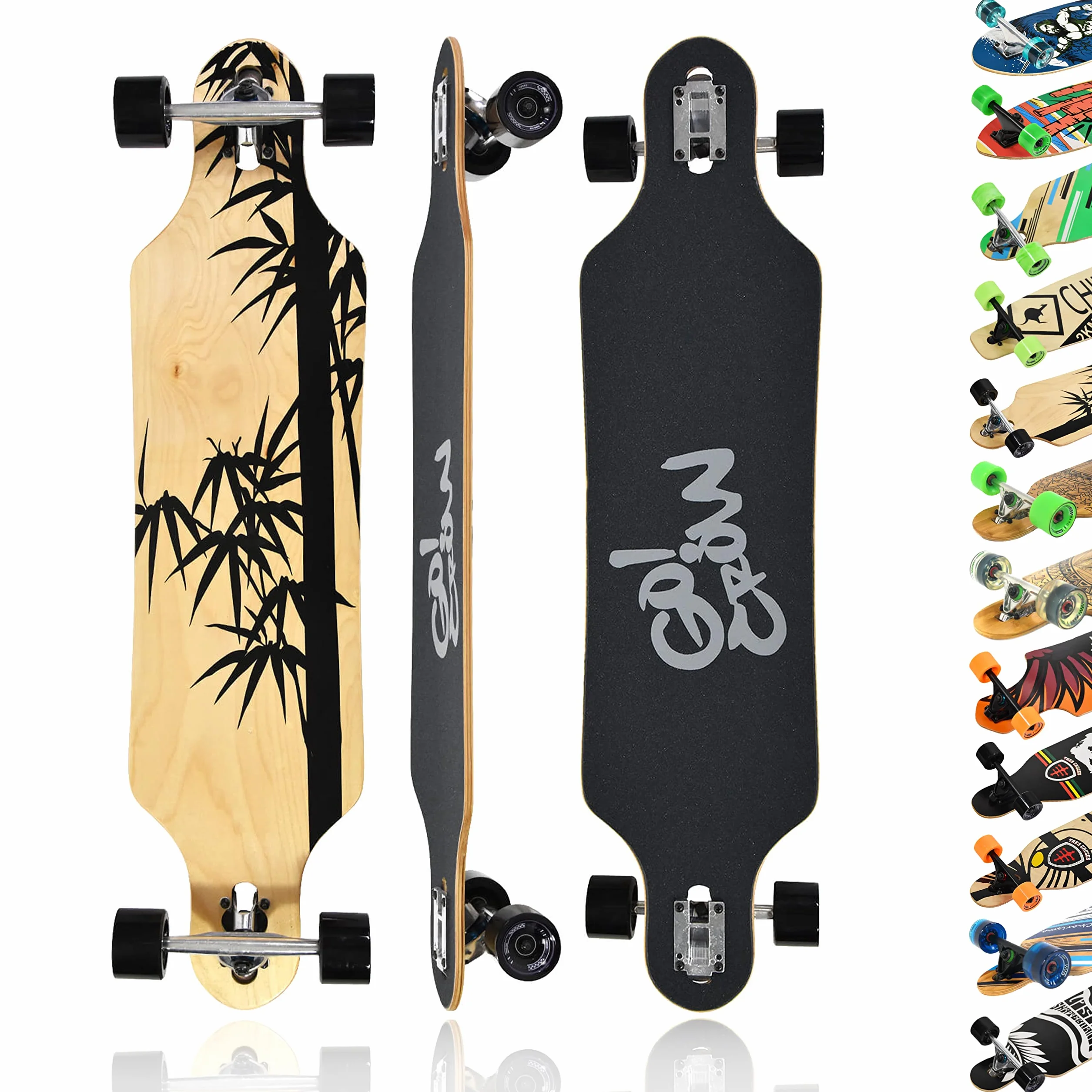 Longboard Cruiser 107 cm Deluxe