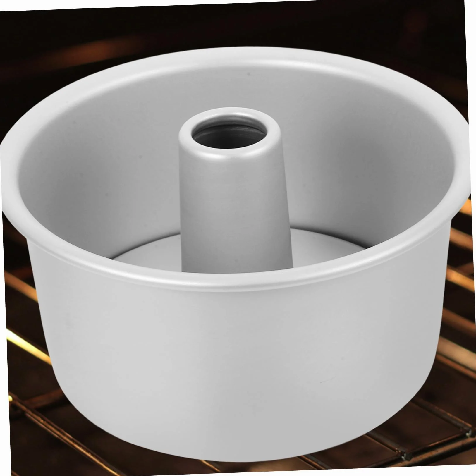 Molde Redondo para Pastel de Aluminio con Desmontable Antiadherente Distribución Uniforme de Calor para Hornear Tartas y Mousse