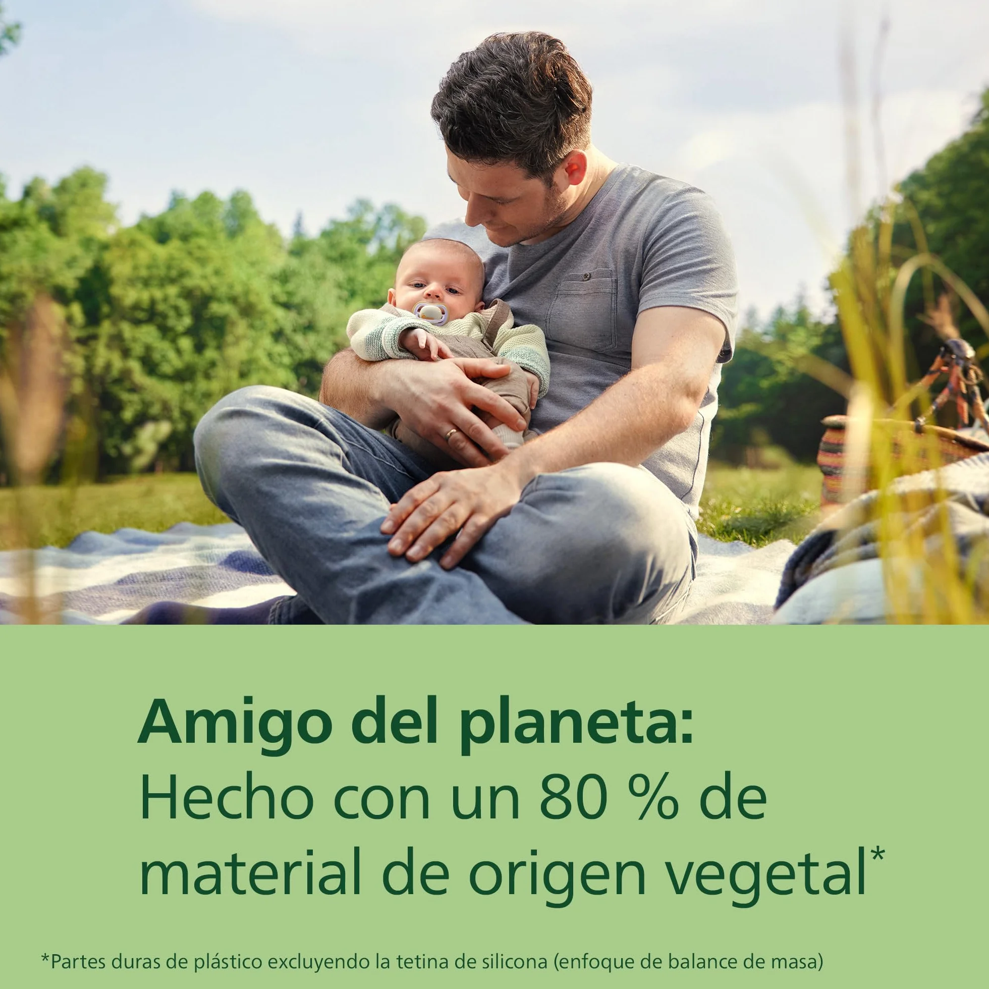 Philips Avent Chupetes Ultra Air Noche 0-6 Meses Brillan Oscuridad Silicona Sin BPA Paquete 2