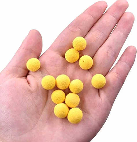 Namvo Cebo para Pesca de Carpa - Bolas de Olor Flotante de Maíz Amarillo 8 mm (30 uds)