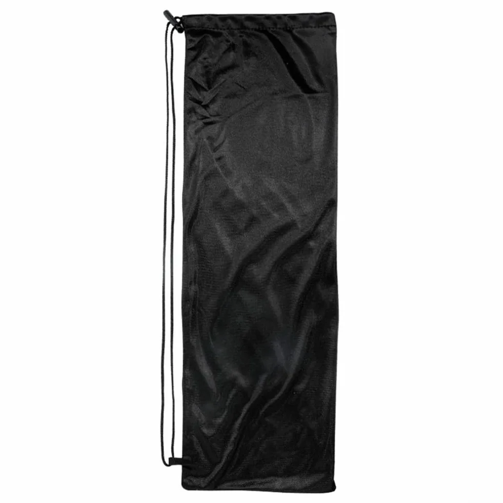Mochila para raqueta de bádminton para dos raquetas, negra