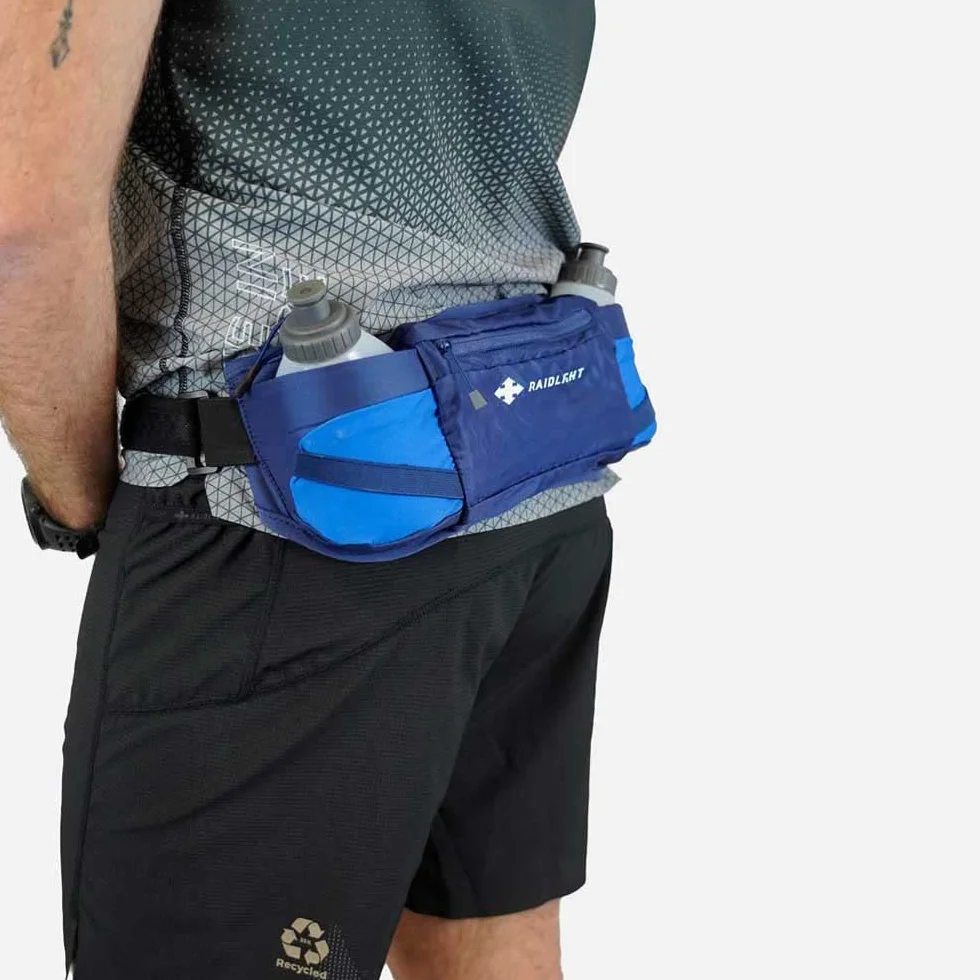 RAIDLIGHT ACTIV Flask 2x300 Belt, 72R R-Navy/Blue, Talla ÚNICA Hombre