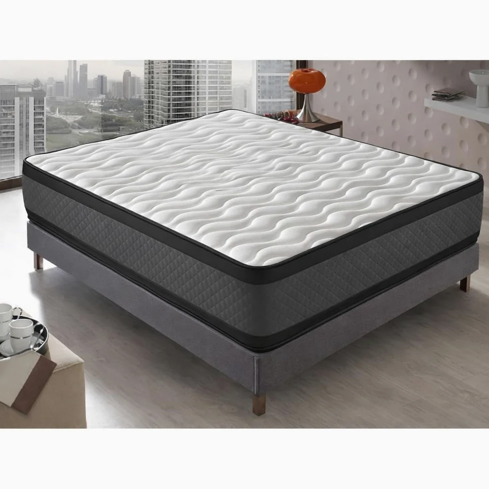 DAGOSTINO Home - Colchón Viscoelástico California 150x190| Altura 30 cm Luxury | Firmeza H3 | Soporte Ergonómico y Confort Progresivo | Transpirable y Reversible | Certificado Oeko-Tex