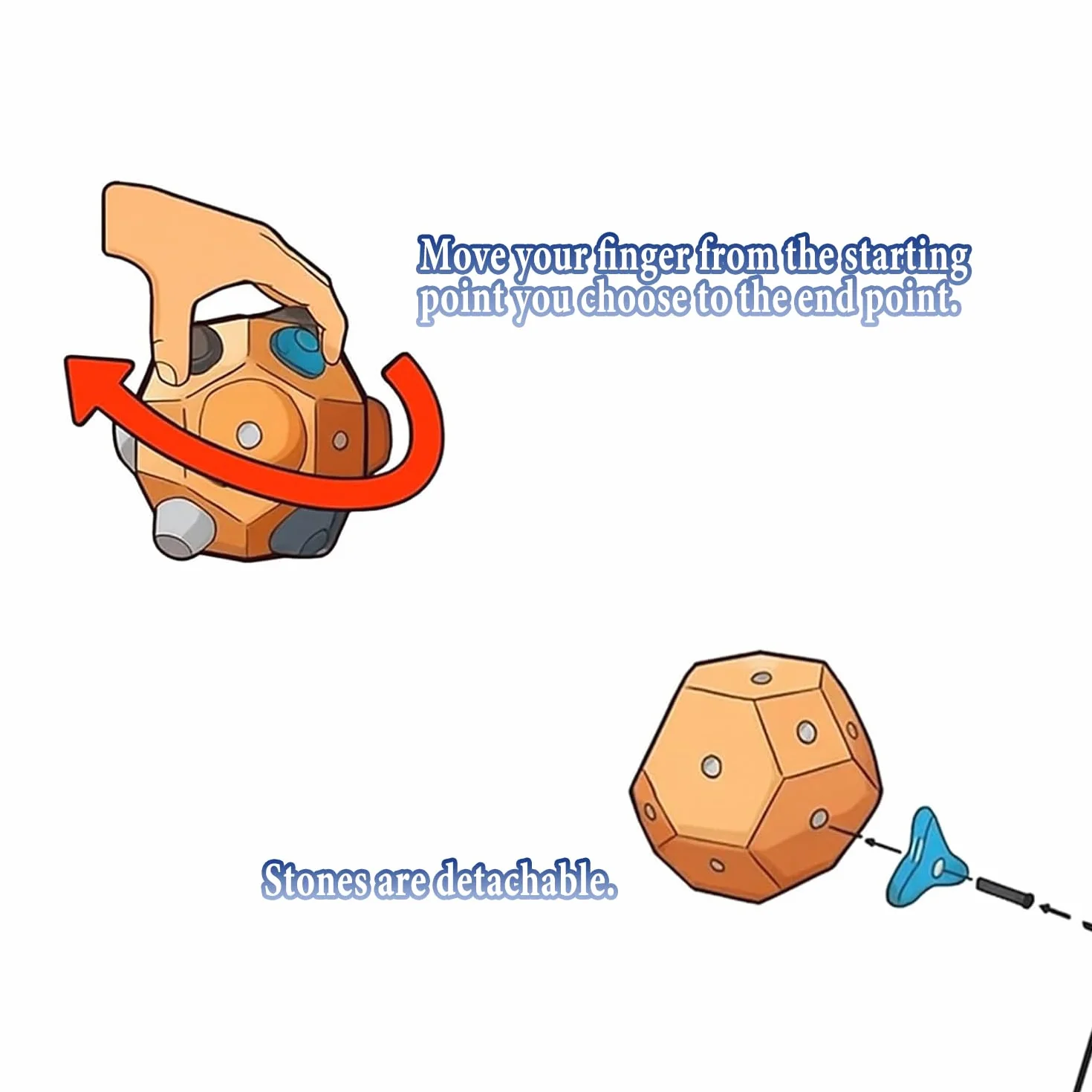 STOAT Boulder Block Jouet DIY Escalada, Entraînement Mains Principiantes, Renforceur Dedos, Herramienta Boulder