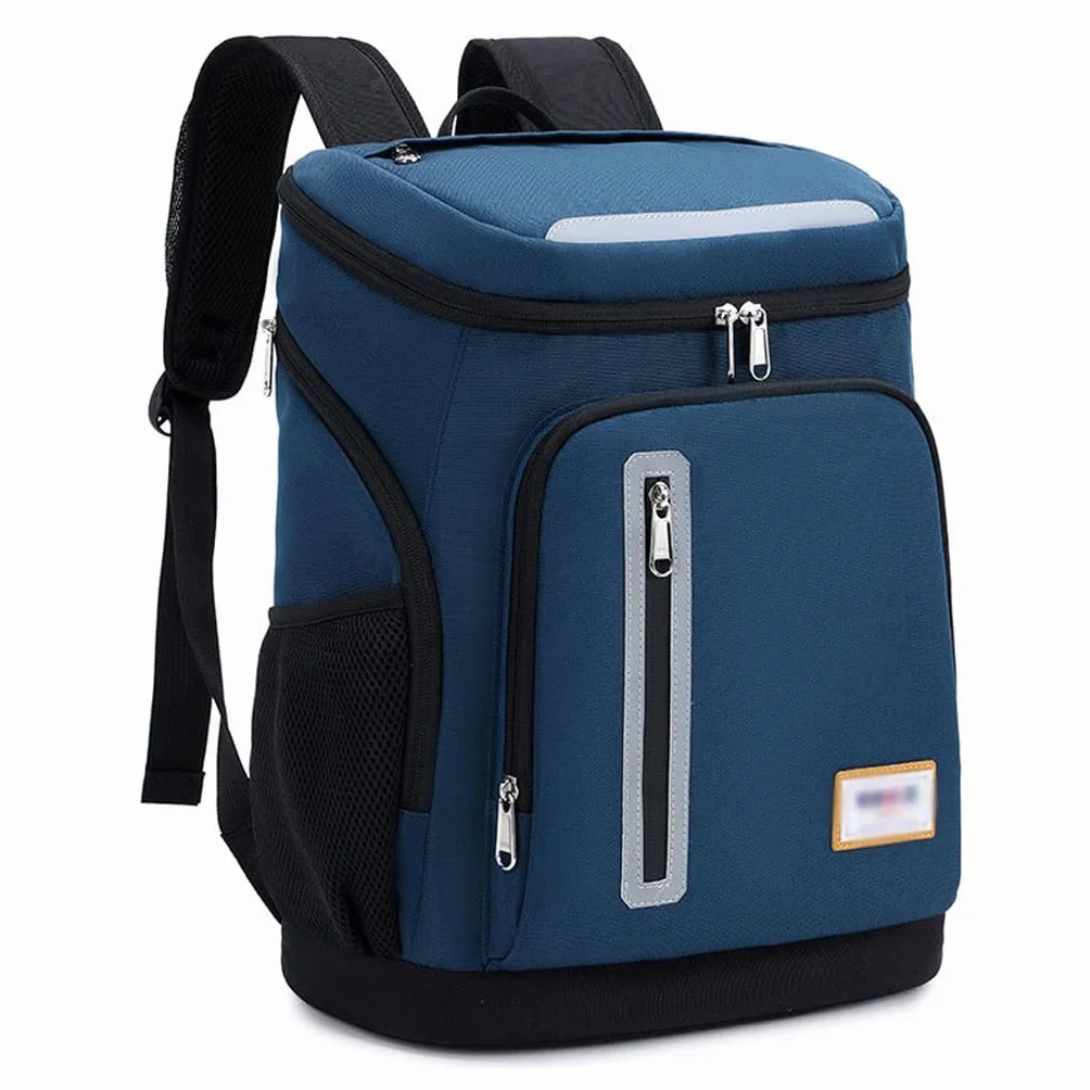 Bolsa Termica Oficina Mochila de Almuerzo Grande for Hombres Mujeres aislados la Mochila Bolsa Asas del con Soporte Botella Caja Contenedor Loncheras De Trabajo(A)